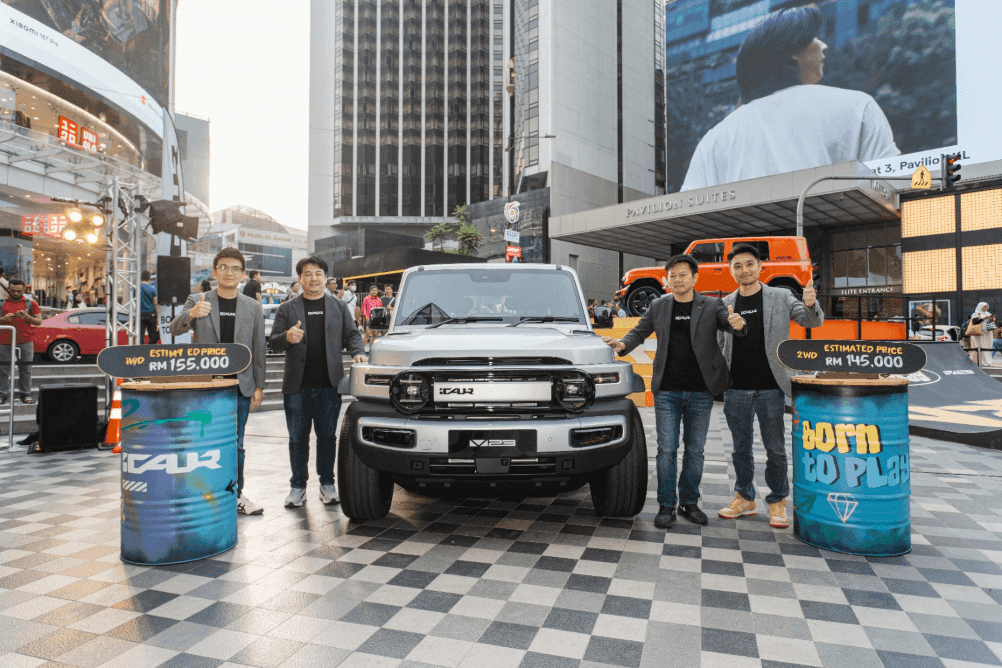 iCAUR V23 (RHD) PREVIEWED IN MALAYSIA – WHERE URBAN ENERGY MEETS DYNAMIC EV CAPABILITY